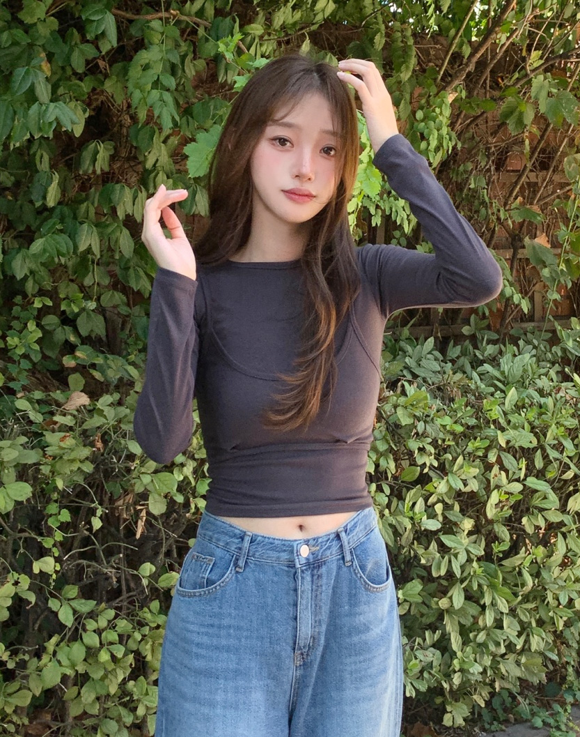 tシャツ コンパクトクロップドビスチェ レディース セール】コンパクトクロップドビスチェ（Tシャツ/カットソー