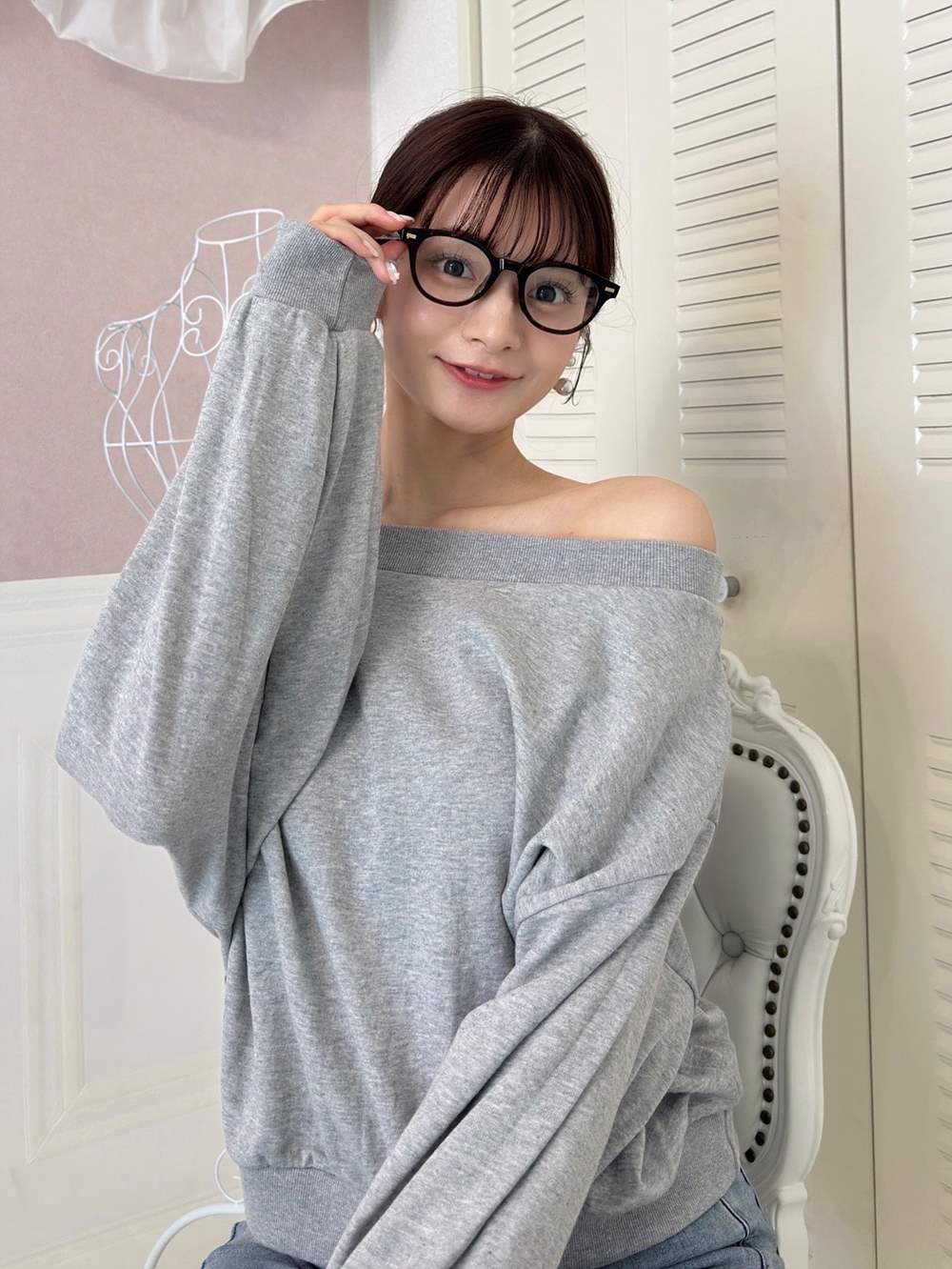 2TYPEボールドフレームメガネ | 詳細画像8