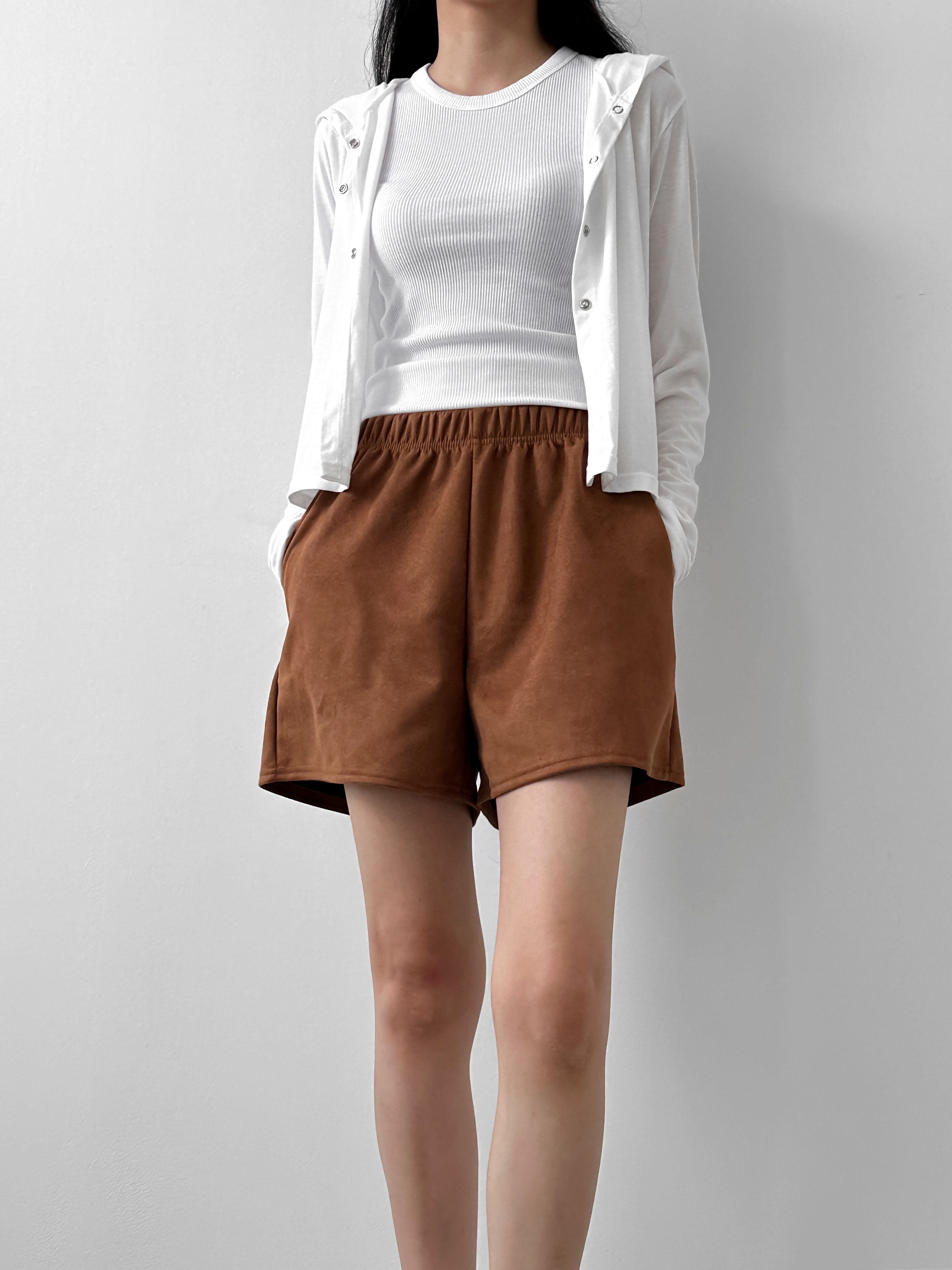 スエード調イージーショートパンツ | 詳細画像15