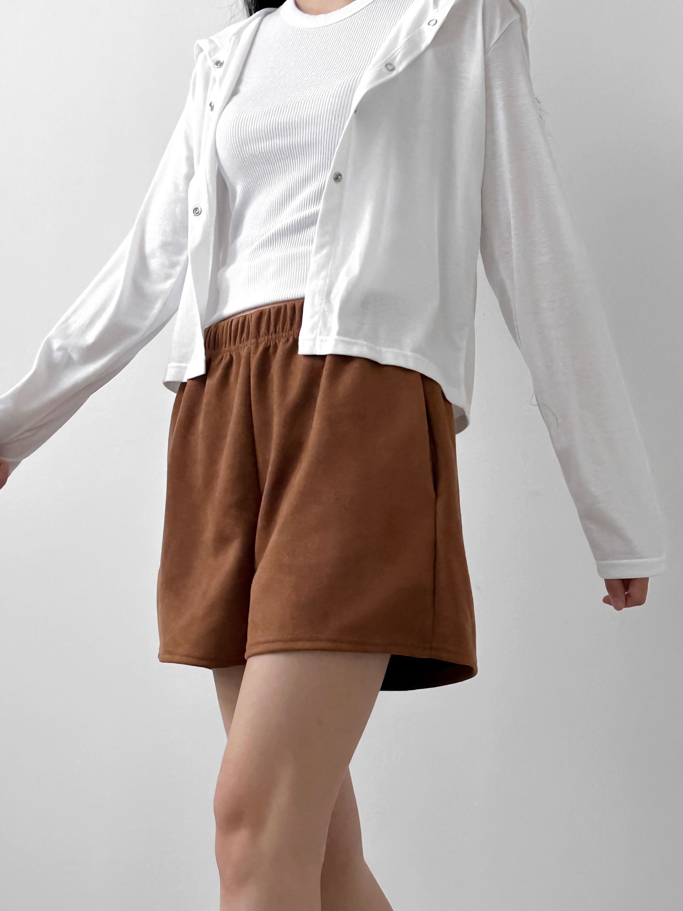 スエード調イージーショートパンツ | 詳細画像8