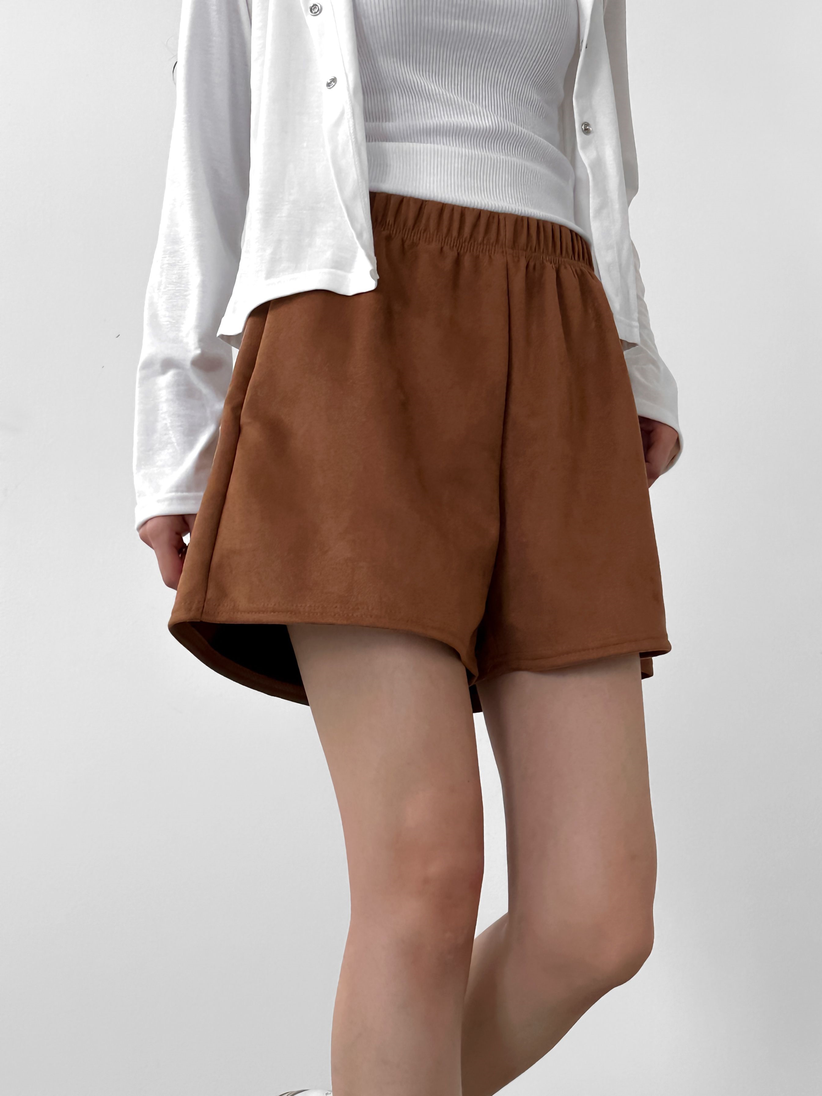 スエード調イージーショートパンツ | 詳細画像3
