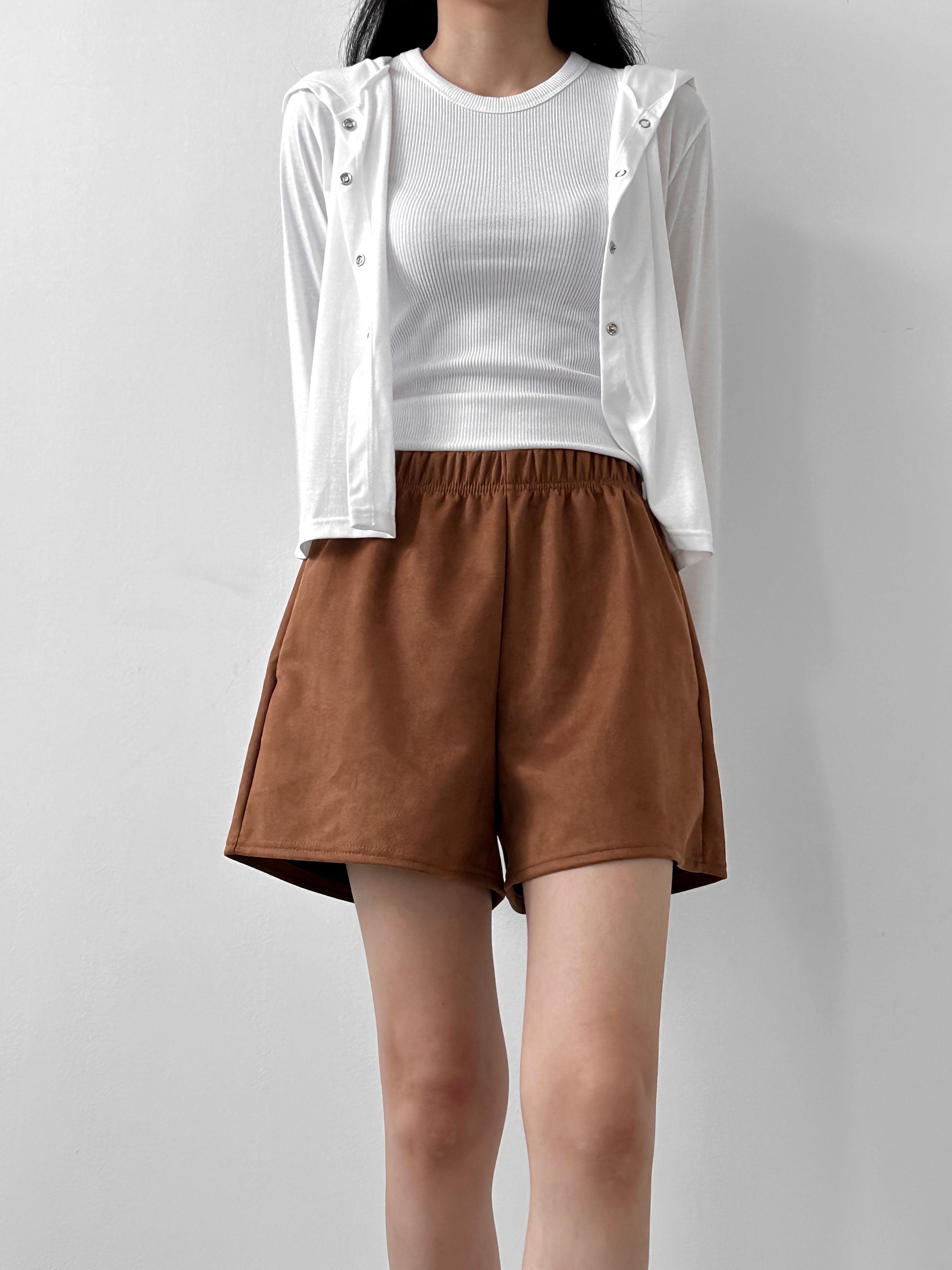 スエード調イージーショートパンツ | 詳細画像4