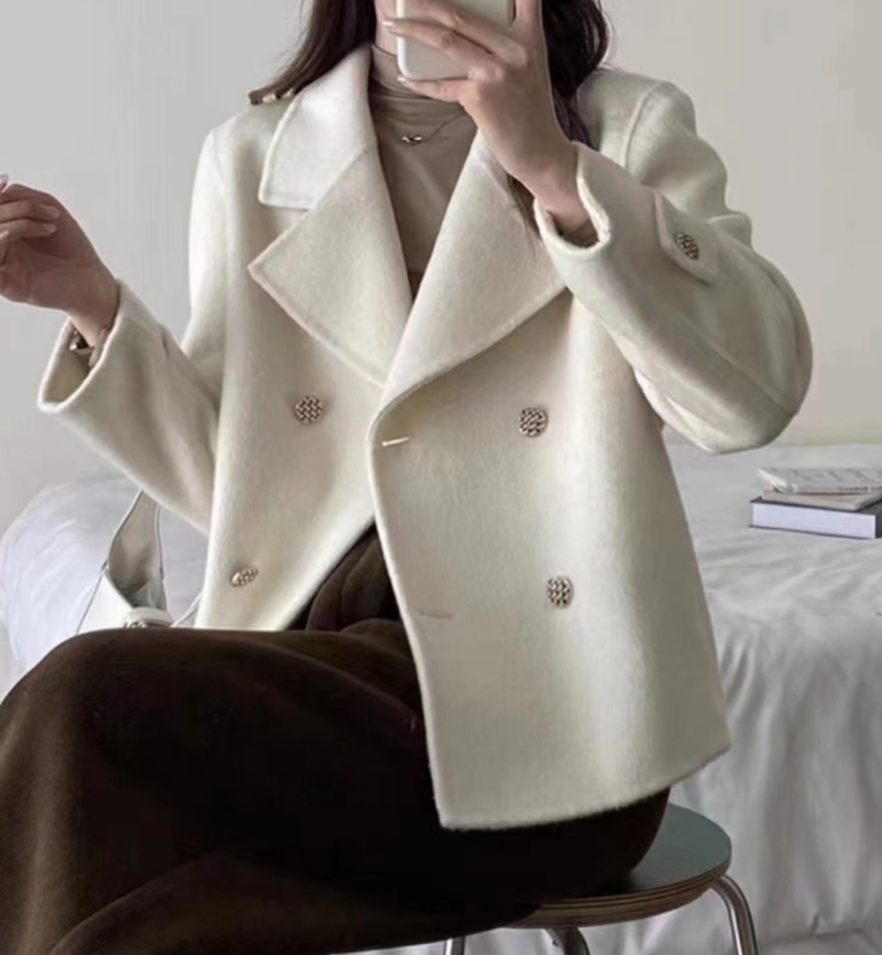 ダブルボタンハンドメイドウールジャケット | 詳細画像17