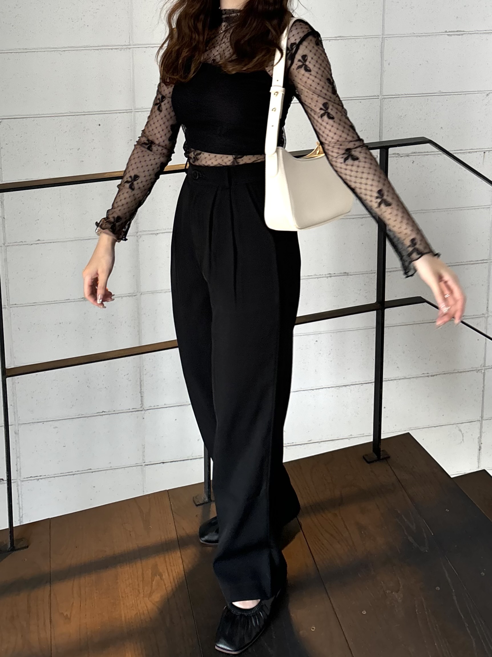 リボンシアードットTシャツ | 詳細画像14