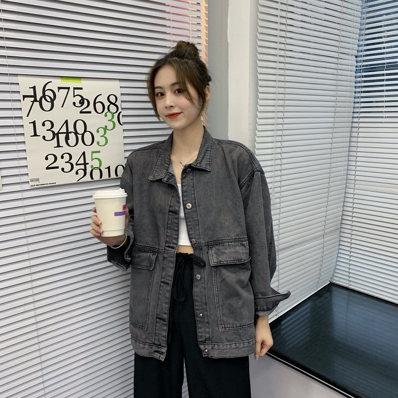 ボクシーフラップポケットデニムシャツジャケット | 詳細画像16