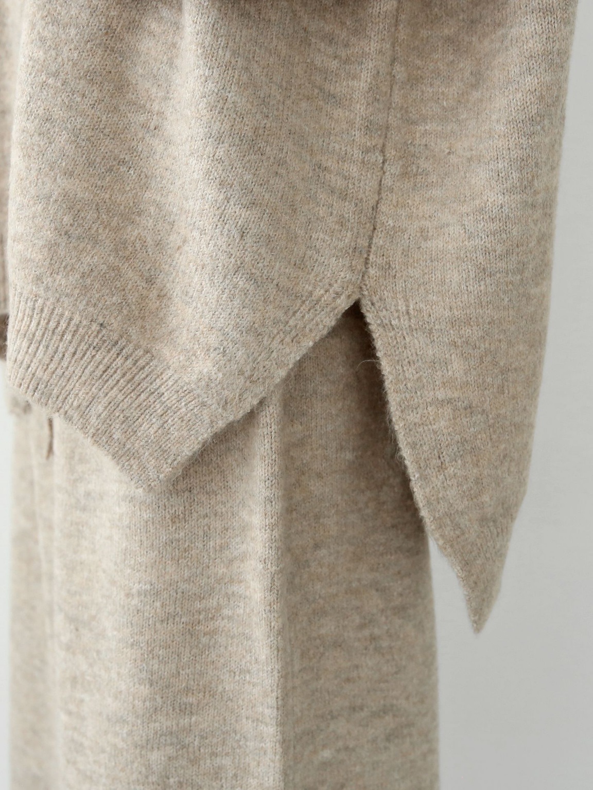 ウール混ルーズニット&ドロストスカートSET | 詳細画像19