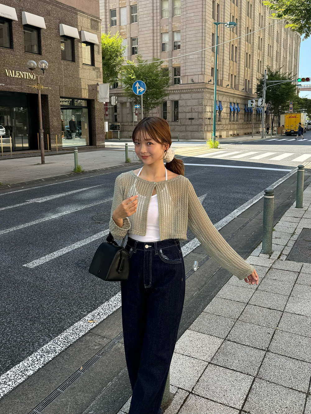 ホルターキャミ&クロップドメッシュカーディガンSET | 詳細画像16