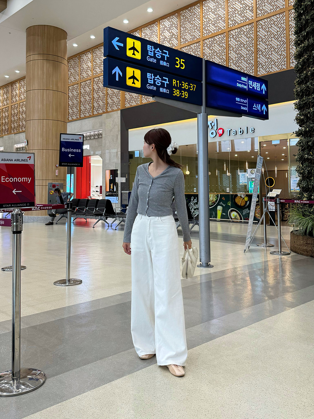 *再入荷*バックアジャストボタンワイドデニムパンツ | 詳細画像13