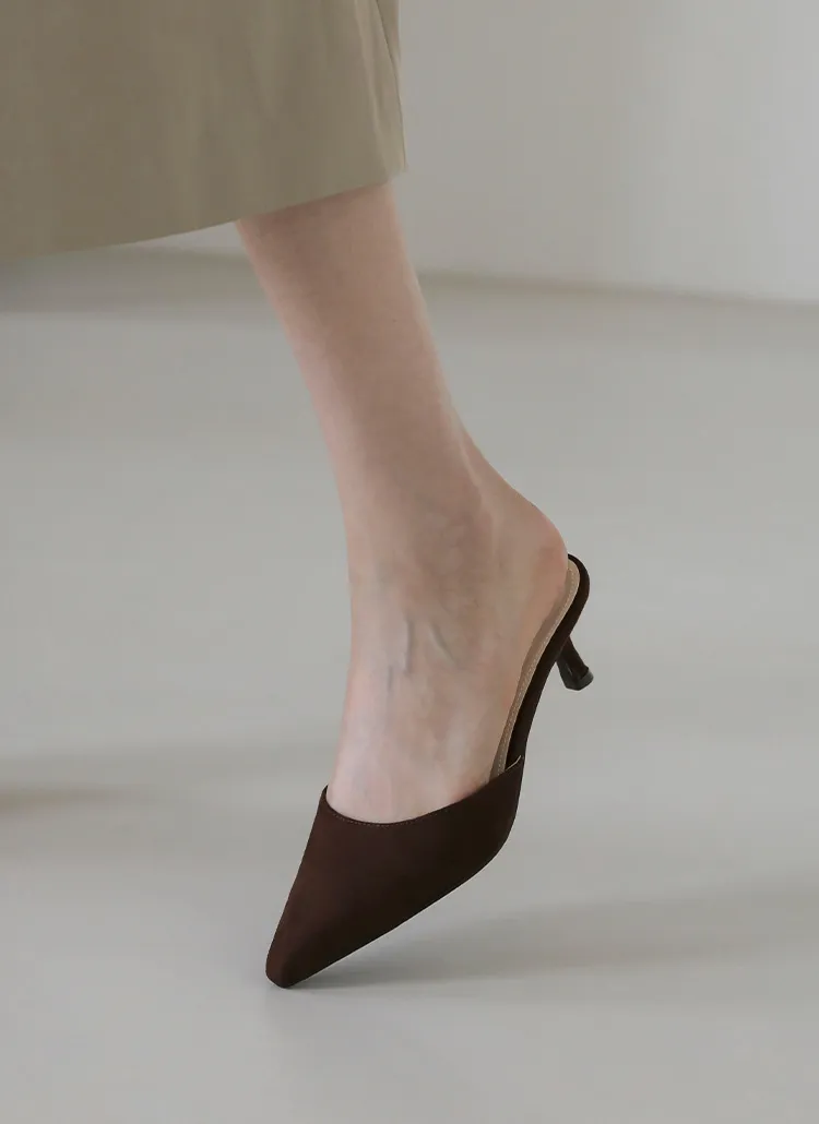 Anherスエードミュール ヒール(5/7cm) | SAPPUN | 詳細画像1