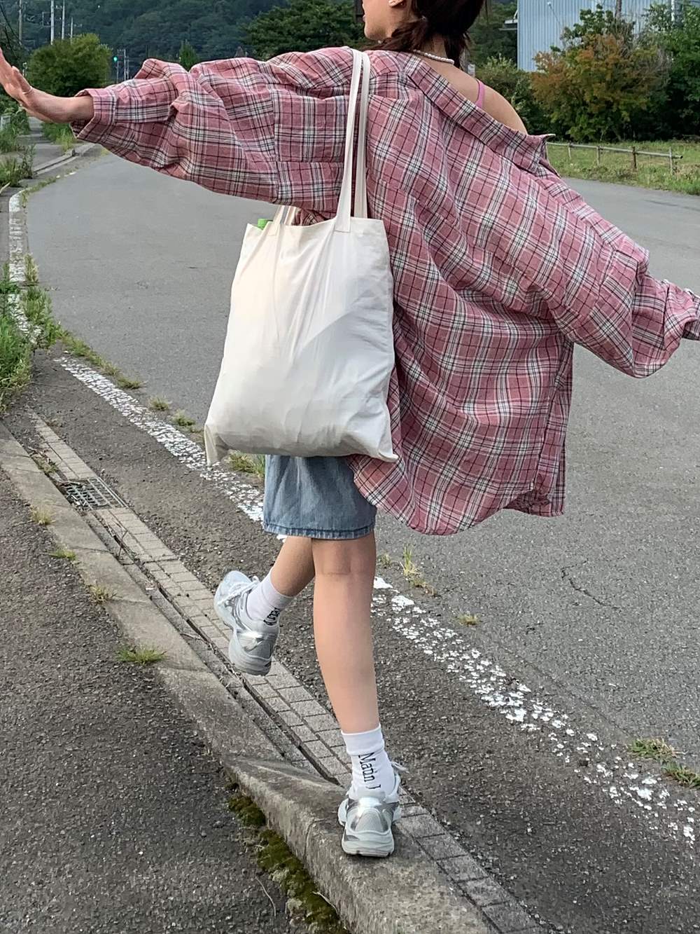 オーバーチェック柄シャツ | 詳細画像6