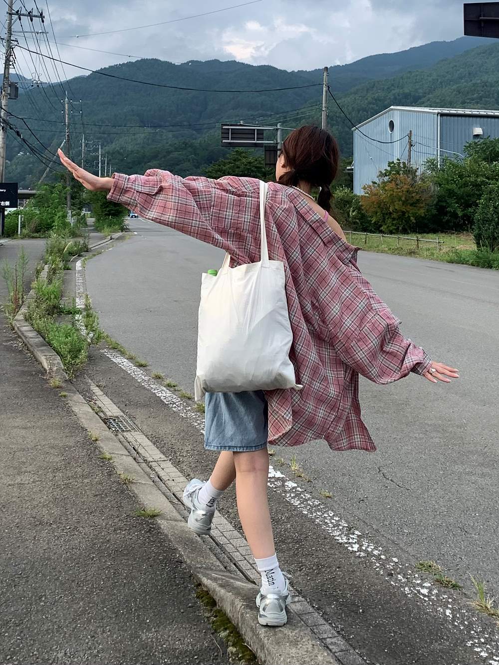 オーバーチェック柄シャツ | レディースファッション通販 - DHOLIC