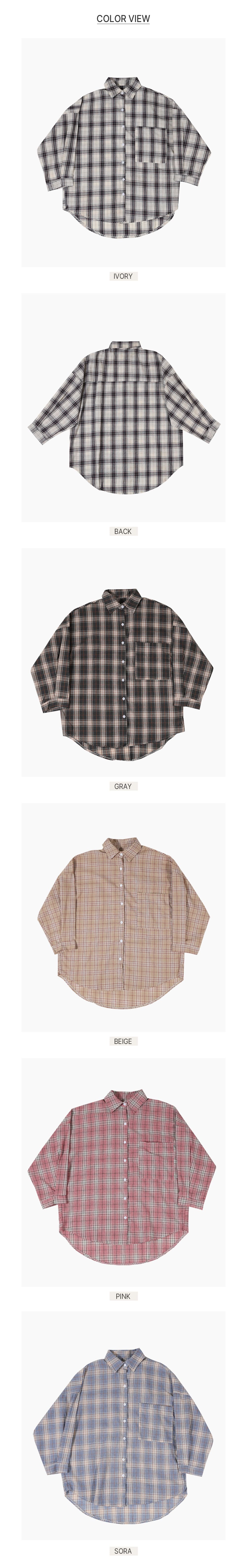 オーバーチェック柄シャツ | 詳細画像19