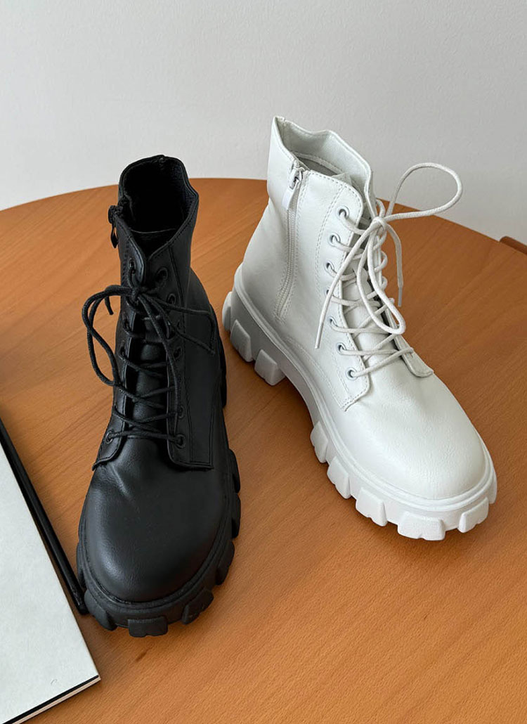 3TYPEレースアップワークブーツ | レディースファッション通販