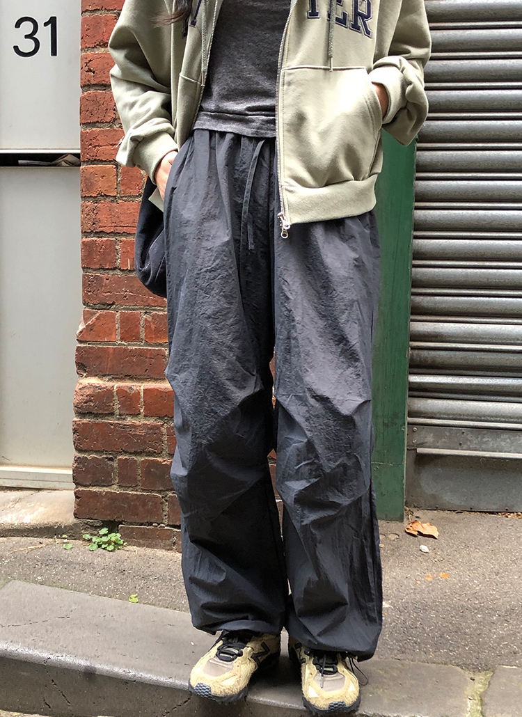 2WAYナイロンパラシュートパンツ | レディースファッション通販 - DHOLIC