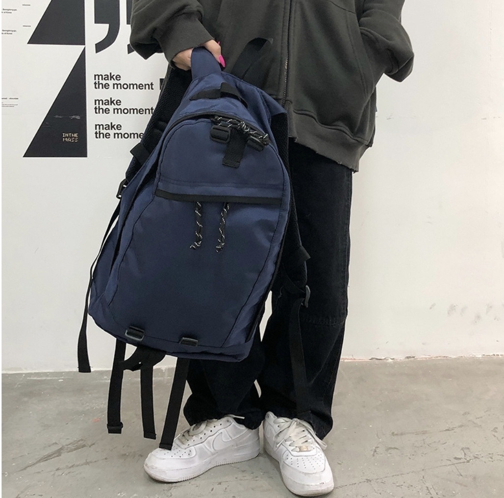 配色ジップポケットバックパック | 詳細画像5