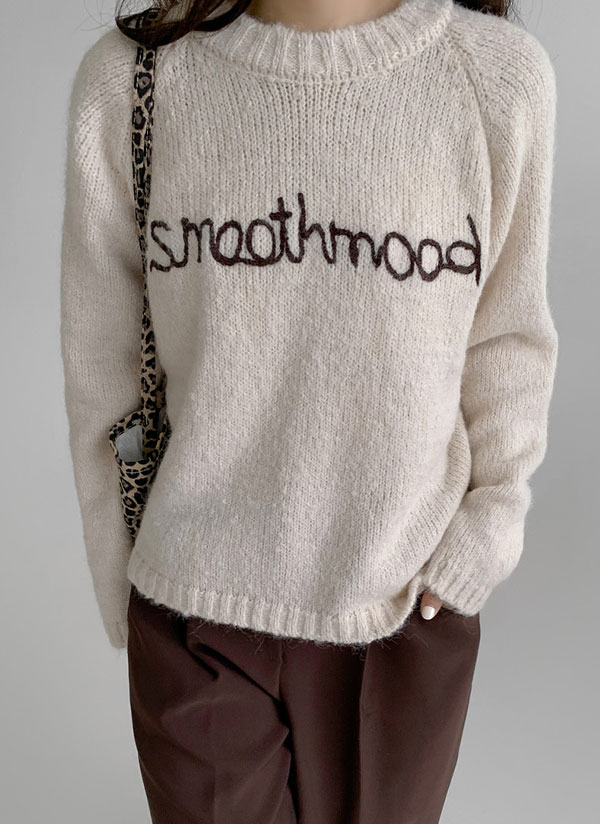 regleam リグリーム　ドローストリングラグランニット グレー smoothmoodラグランニット | レディースファッション通販 - DHOLIC