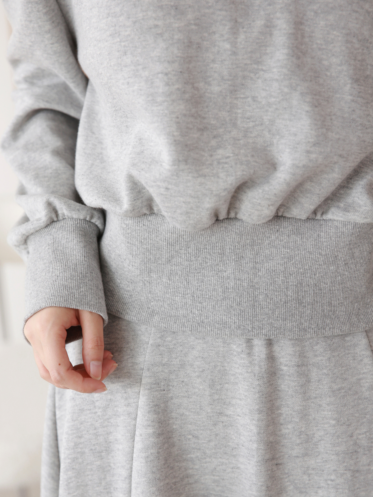 Mercieパフスウェット&フレアスカートSET | 詳細画像13