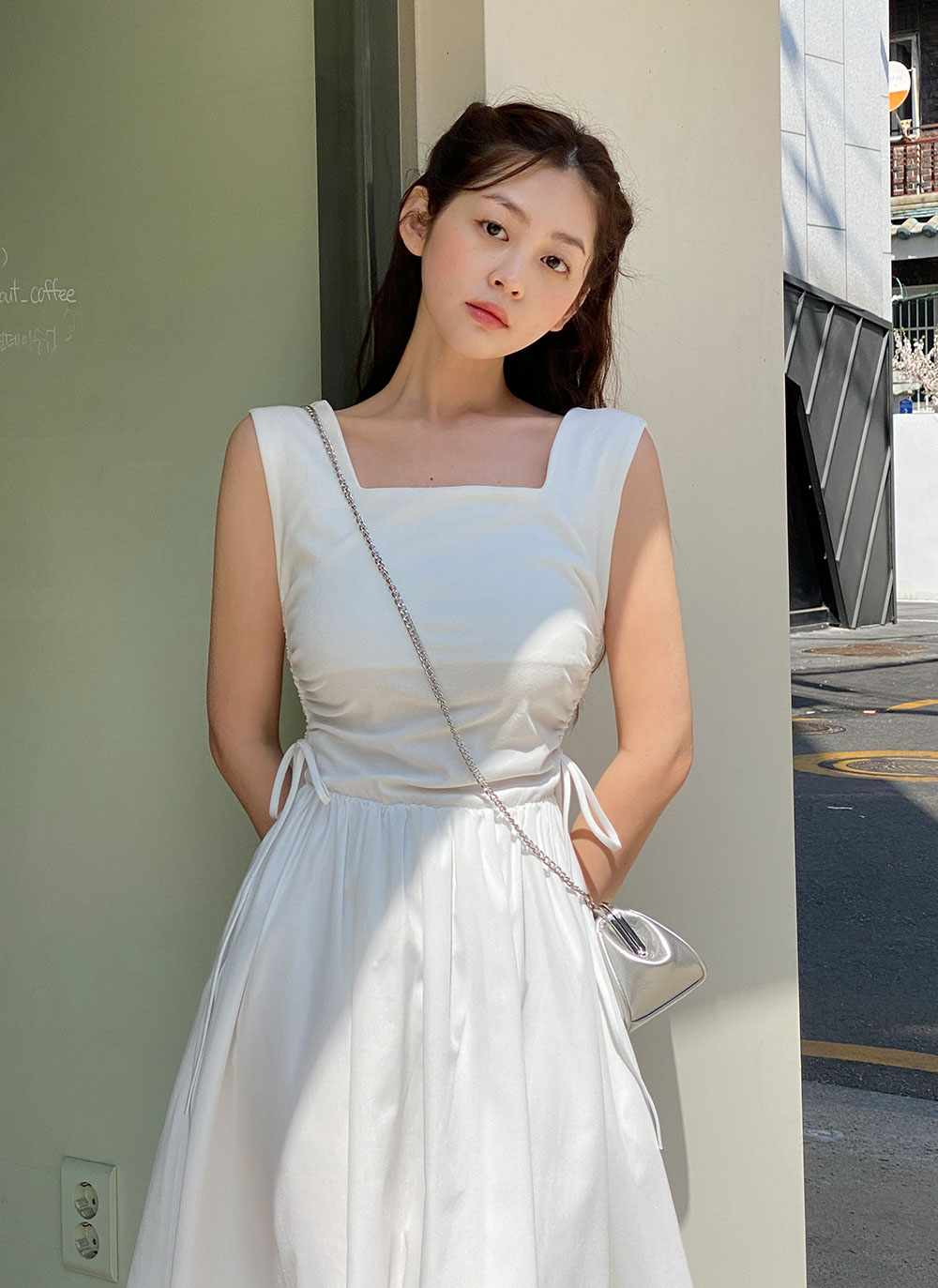 ストリングスクエアワンピース | レディースファッション通販 - DHOLIC