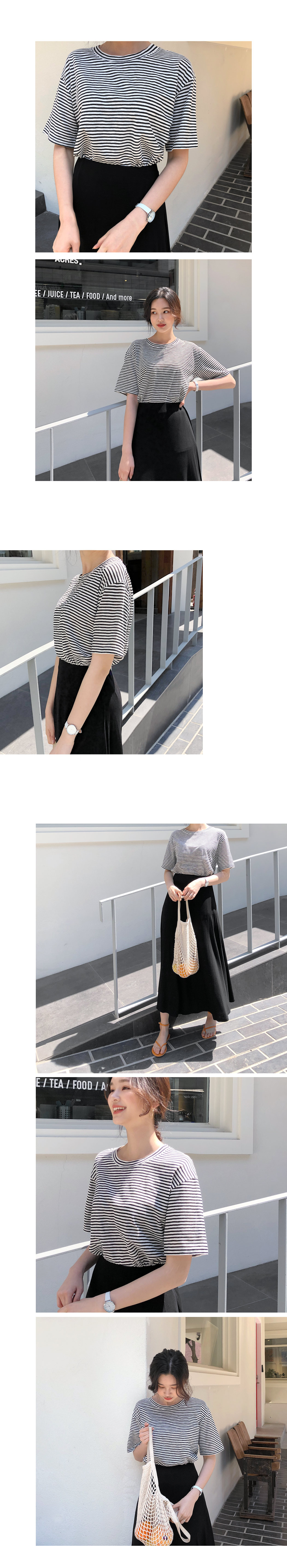 ボーダーハーフスリーブTシャツ・全4色 | 詳細画像2
