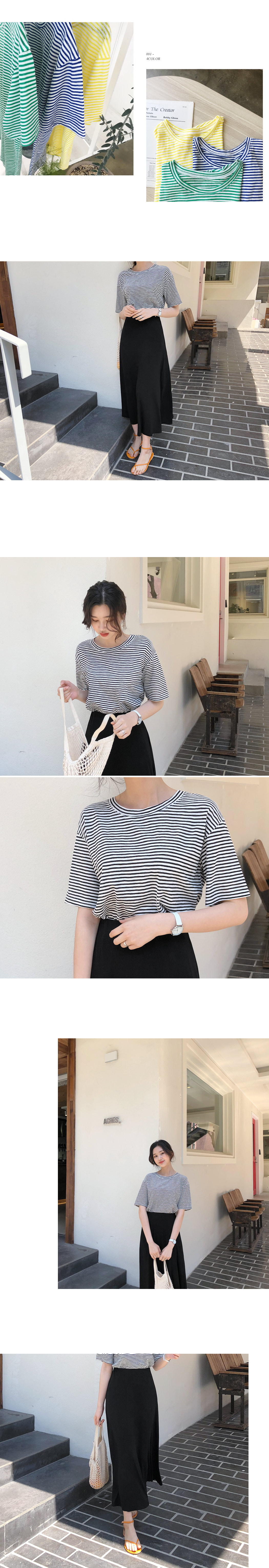 ボーダーハーフスリーブTシャツ・全4色 | 詳細画像4