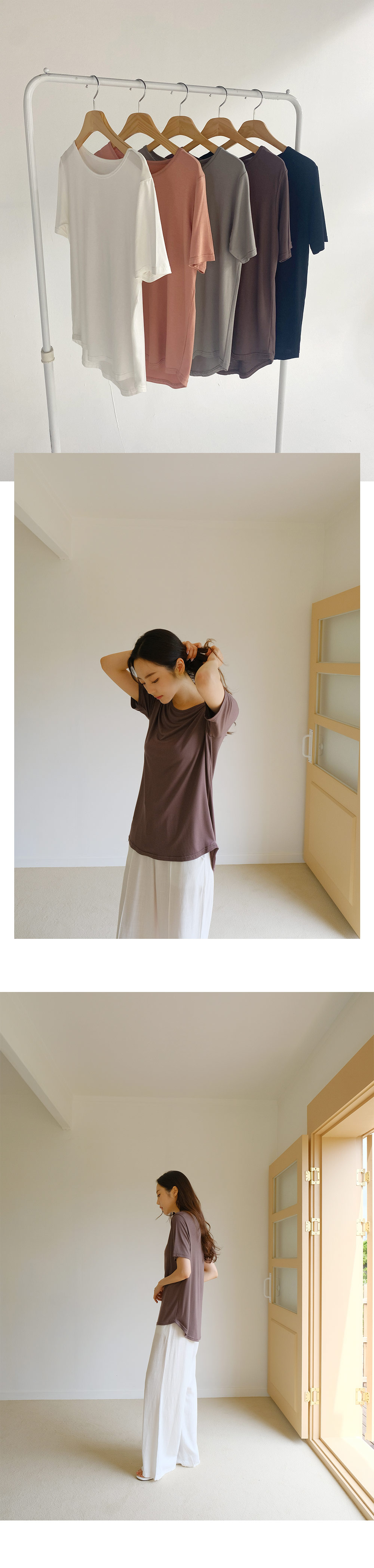ラウンドネックTシャツ・全5色 | 詳細画像9