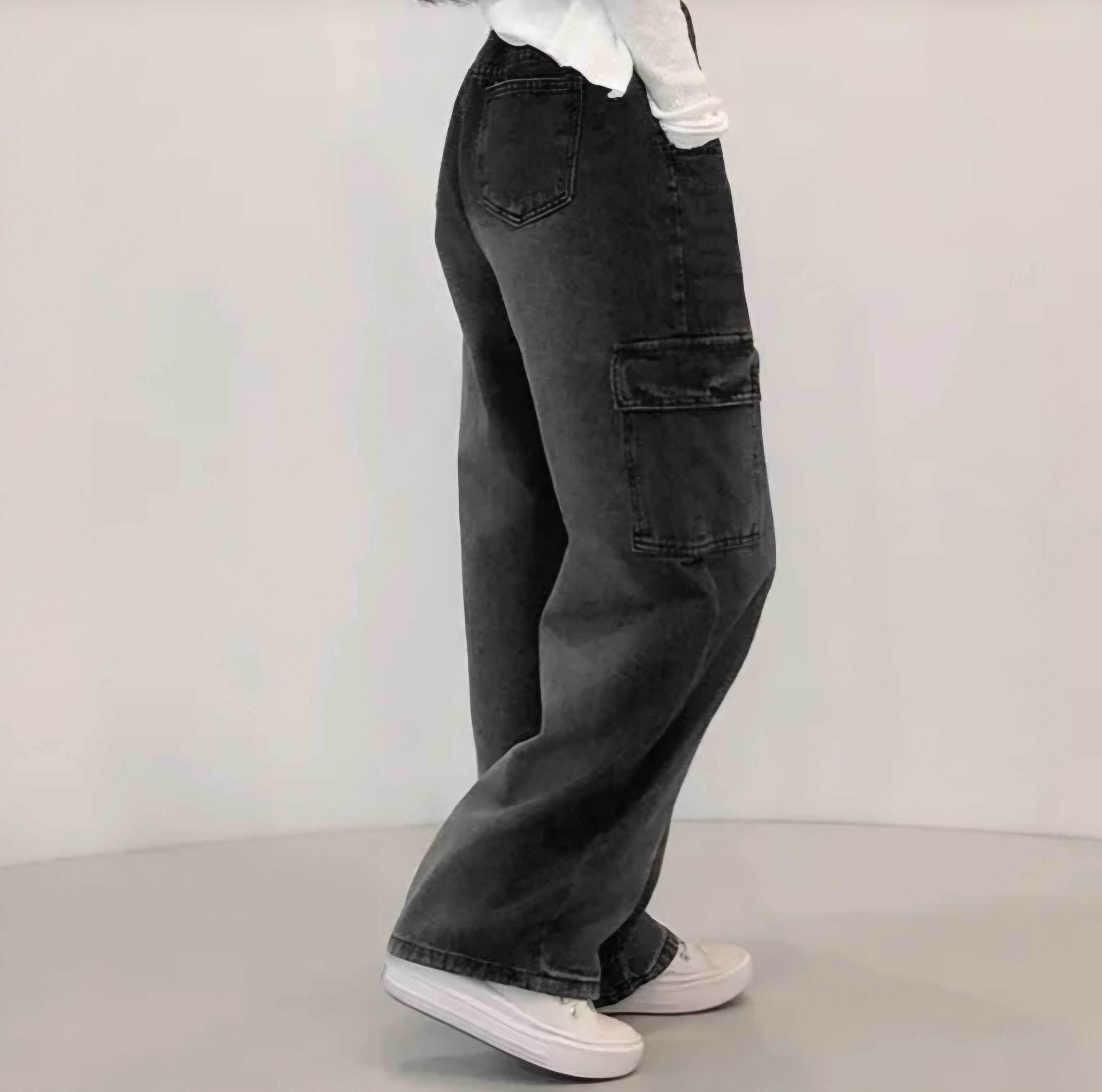 センターラインイージーカーゴデニムパンツ | 詳細画像4