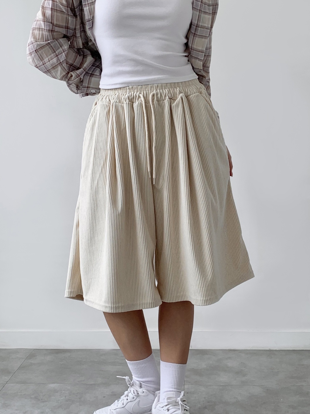 ドロストコーデュロイハーフパンツ | 詳細画像17