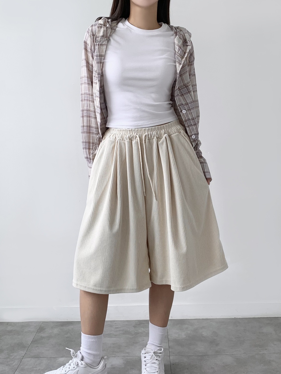 ドロストコーデュロイハーフパンツ | 詳細画像18