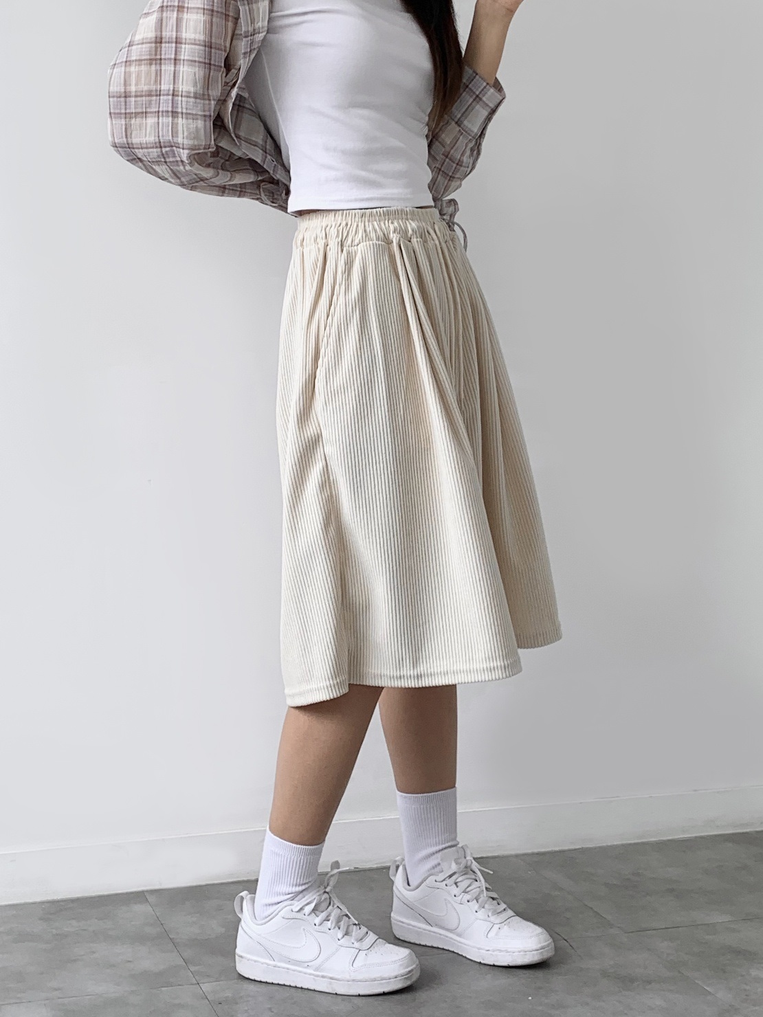 ドロストコーデュロイハーフパンツ | 詳細画像4