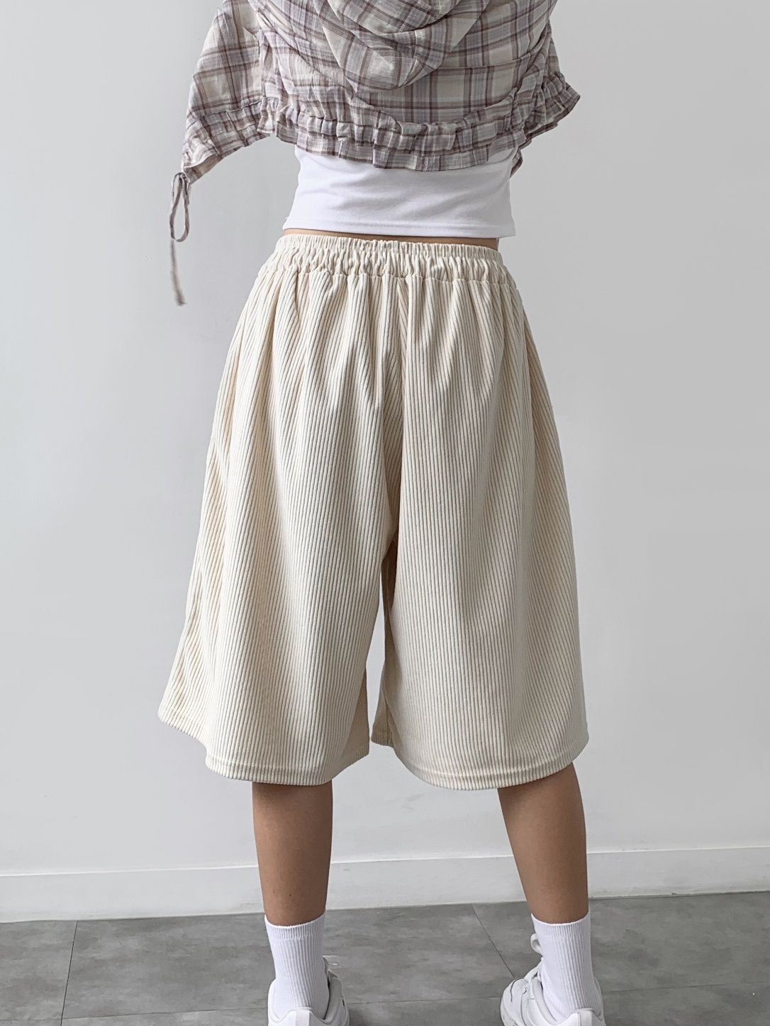 ドロストコーデュロイハーフパンツ | 詳細画像8