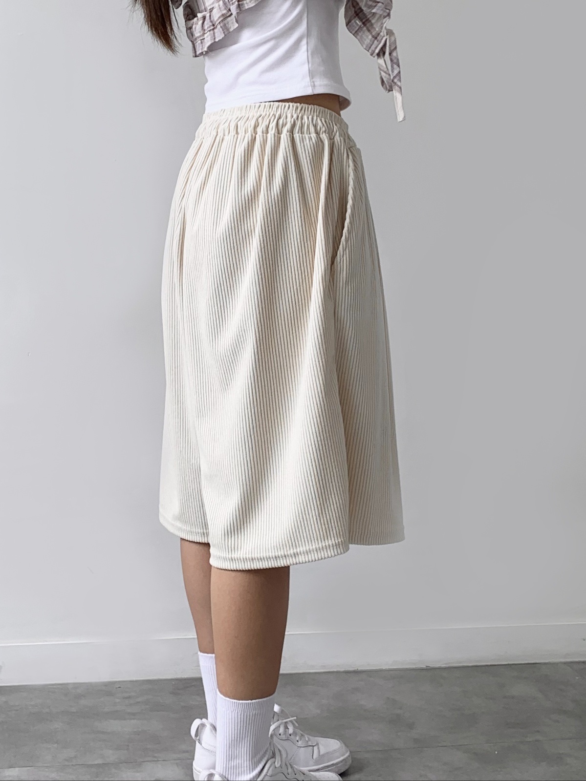 ドロストコーデュロイハーフパンツ | 詳細画像13