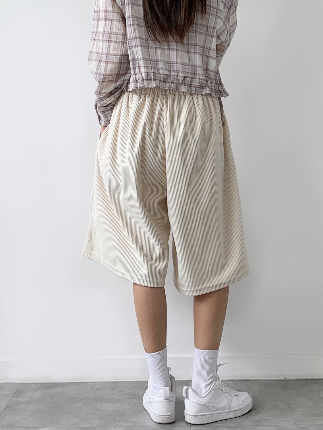 ドロストコーデュロイハーフパンツ | 詳細画像14