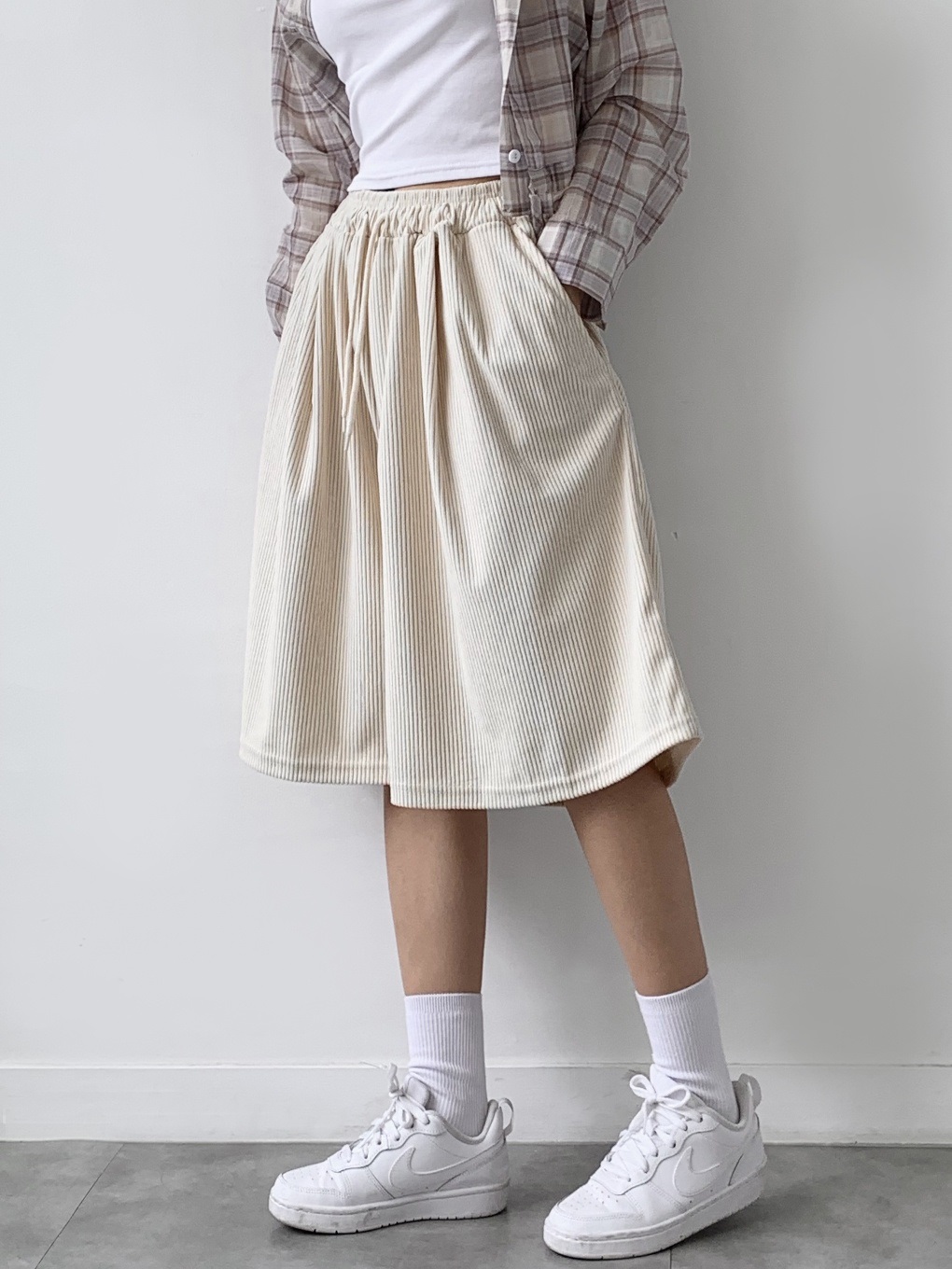 ドロストコーデュロイハーフパンツ | 詳細画像11