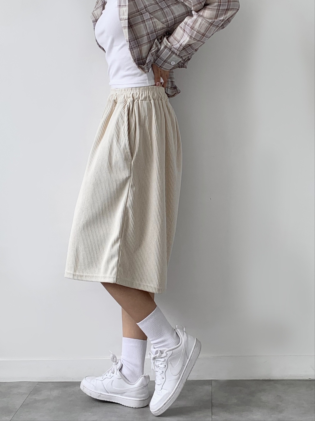 ドロストコーデュロイハーフパンツ | 詳細画像16