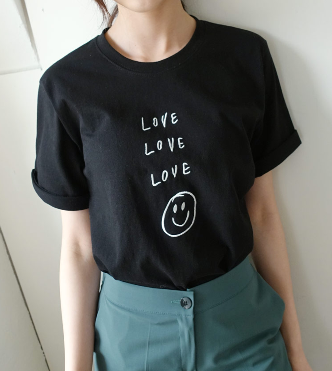LOVEスマイル半袖Tシャツ | 詳細画像10