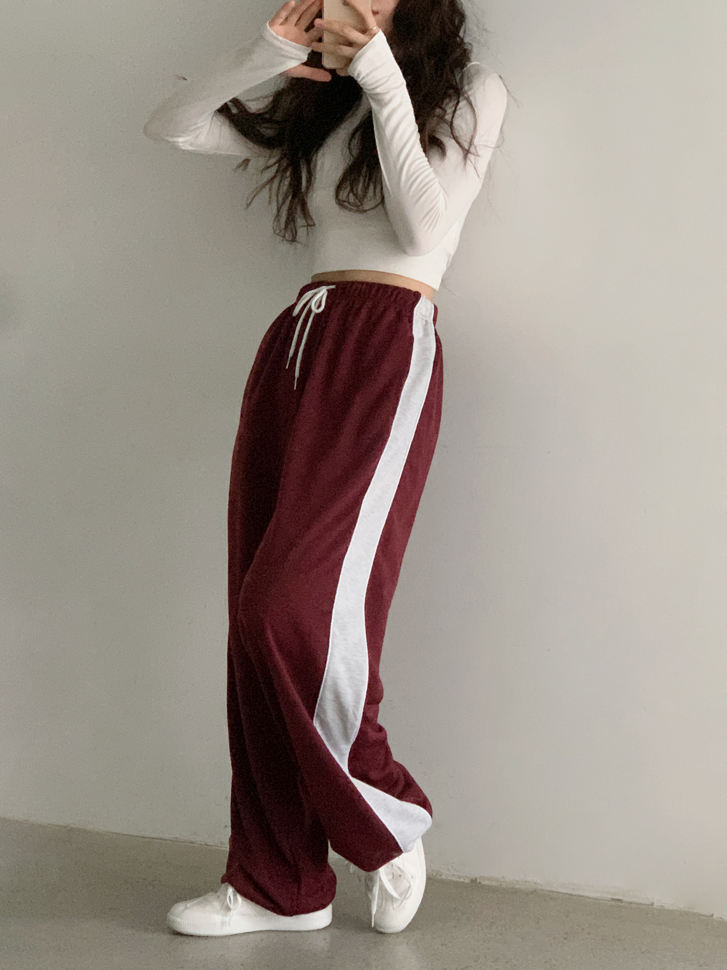 2WAYサイドパイピング配色スウェットパンツ | 詳細画像3