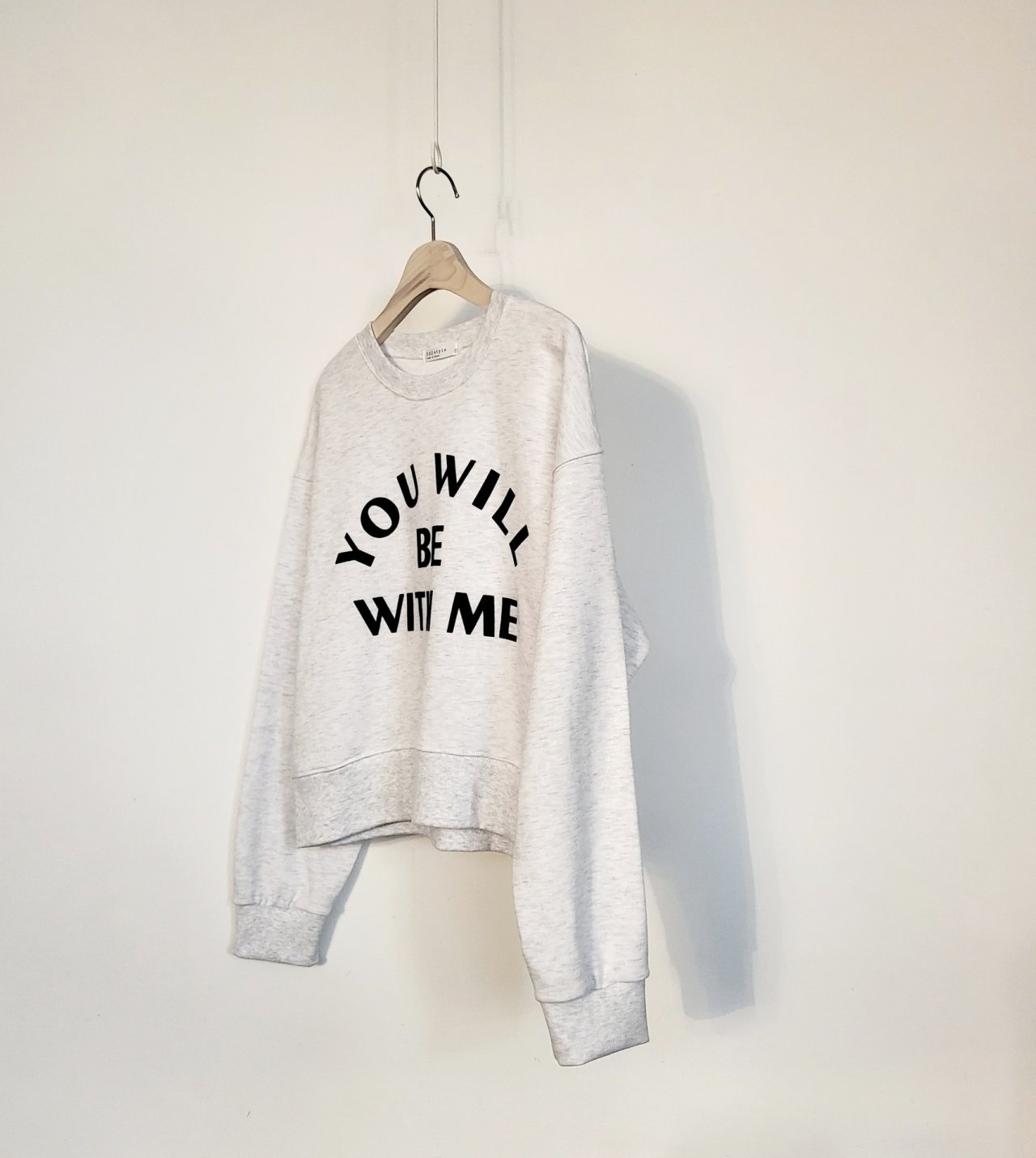 WITH MEアーチレタリングスウェット | 詳細画像11