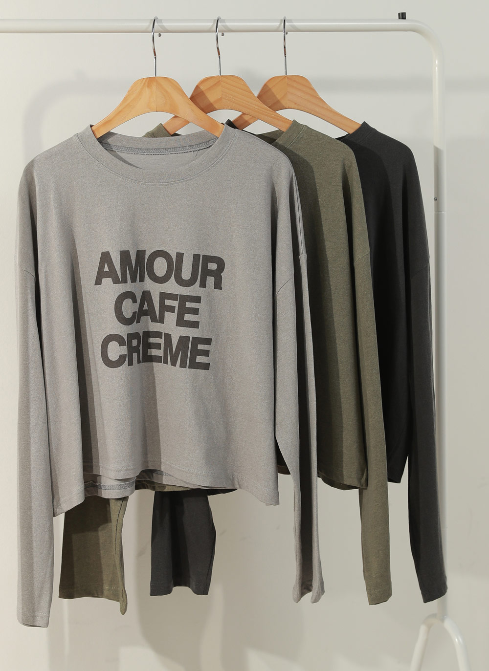 レタリングドロップショルダーTシャツ | 詳細画像8