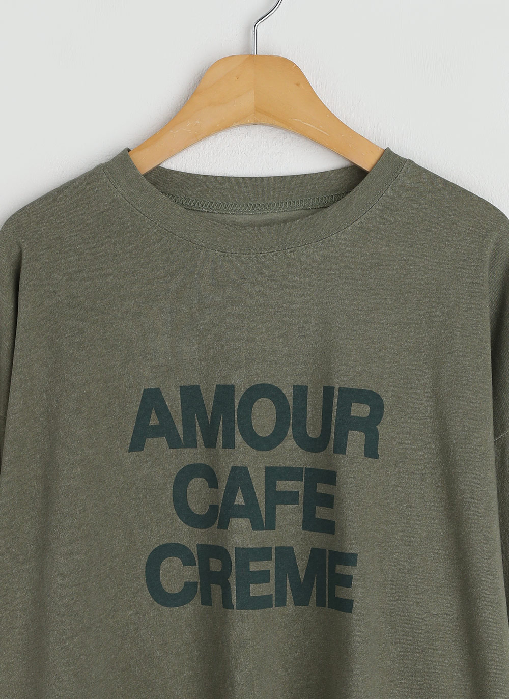 レタリングドロップショルダーTシャツ | 詳細画像18