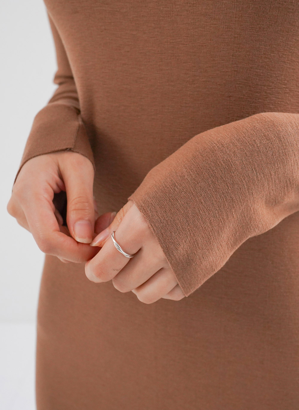 タートルネックスリットワンピース | 詳細画像10