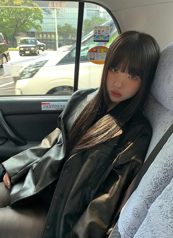 エコレザーハーフジャケット | anyonemore | 詳細画像1