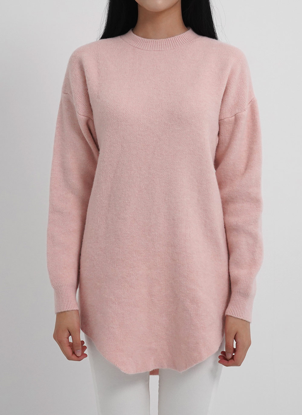 ウール混ラウンドヘムニット | 詳細画像10