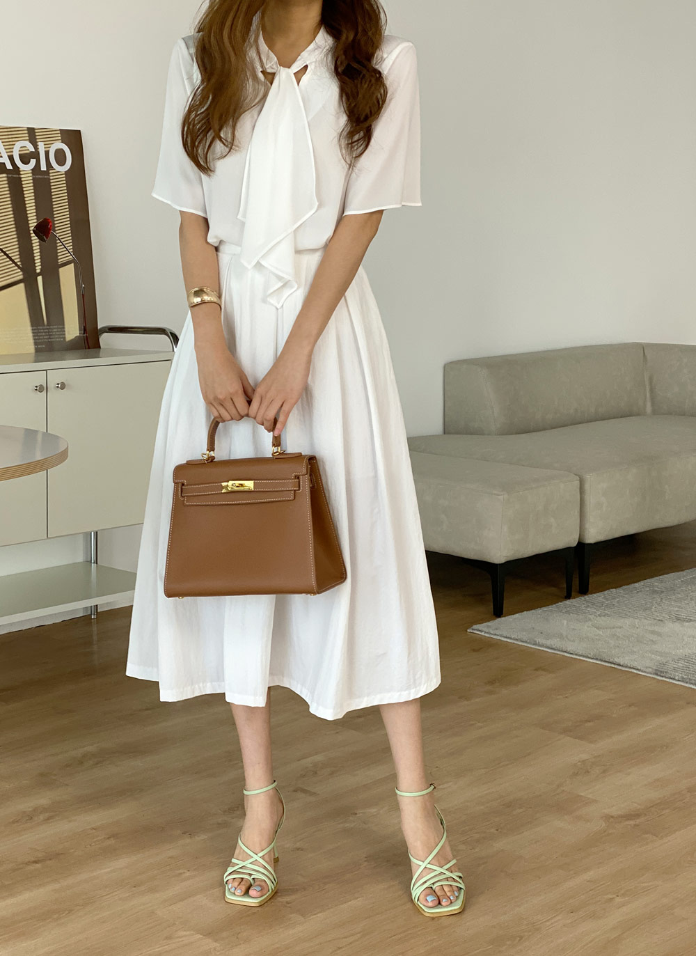 リボンフレアスリーブブラウス | 詳細画像10