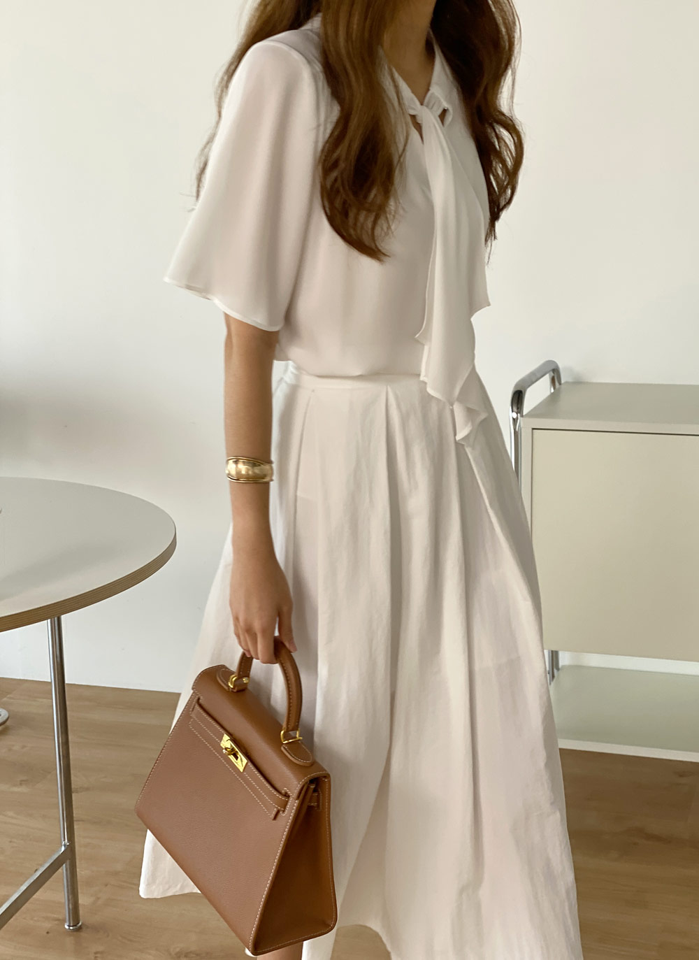 リボンフレアスリーブブラウス | 詳細画像12