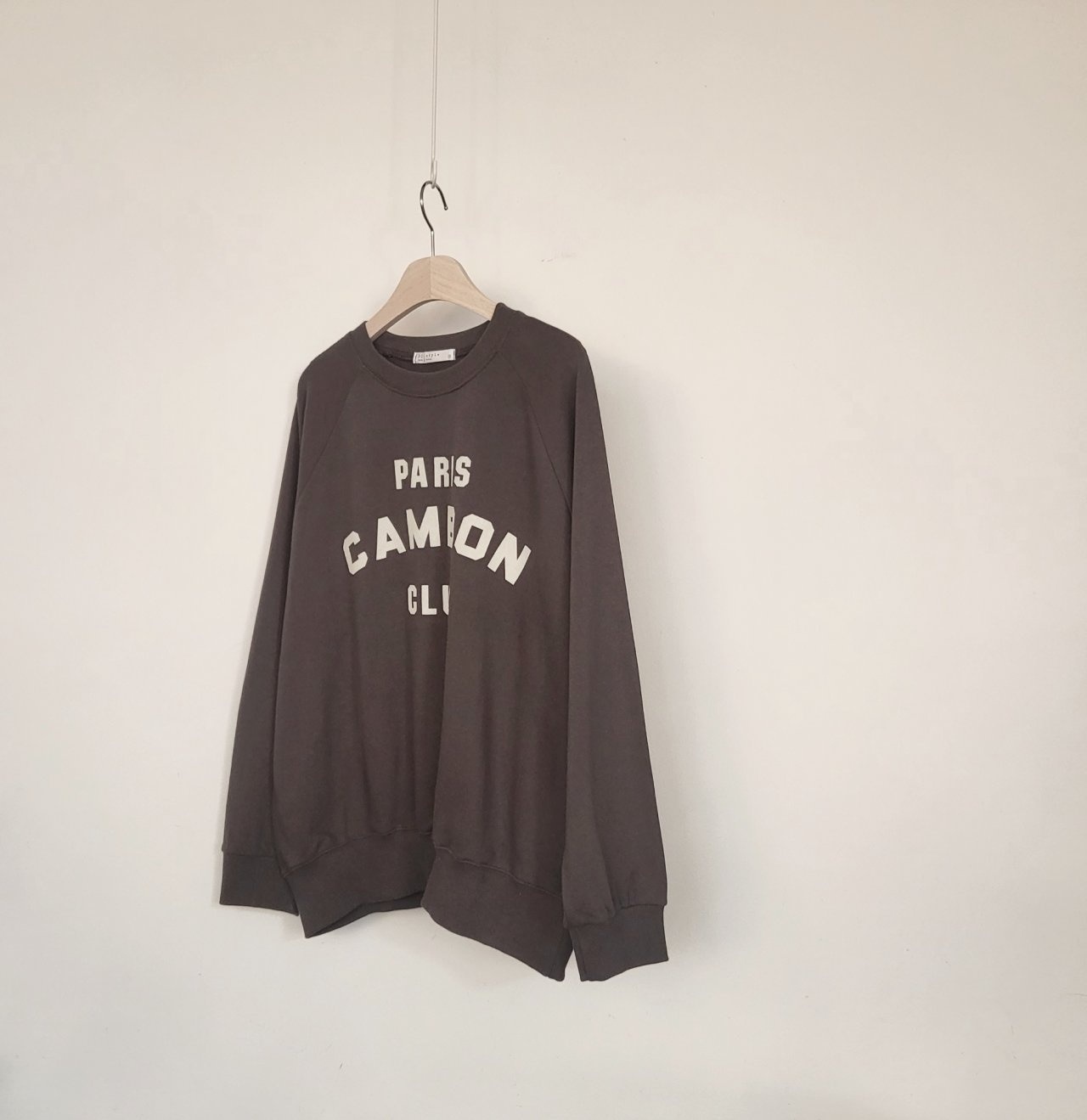 CAMBONロゴラグランスリーブスウェット | 詳細画像10