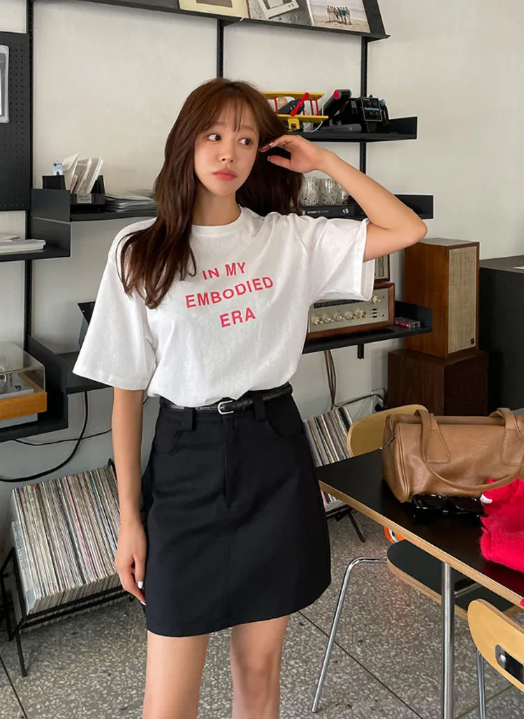 EMBODIED半袖Tシャツ | gaenso | 詳細画像1