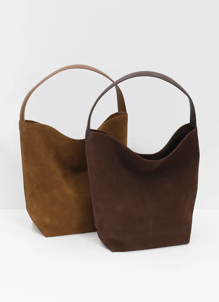 巾着付スエードトートバッグ | whosbag | 詳細画像1