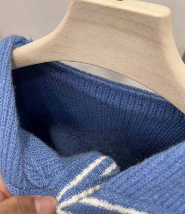 MELLOWロゴ配色ラインセーラーカラーカーディガン | 詳細画像13