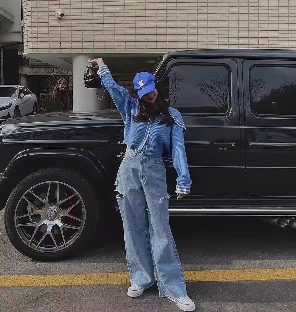 MELLOWロゴ配色ラインセーラーカラーカーディガン | 詳細画像5