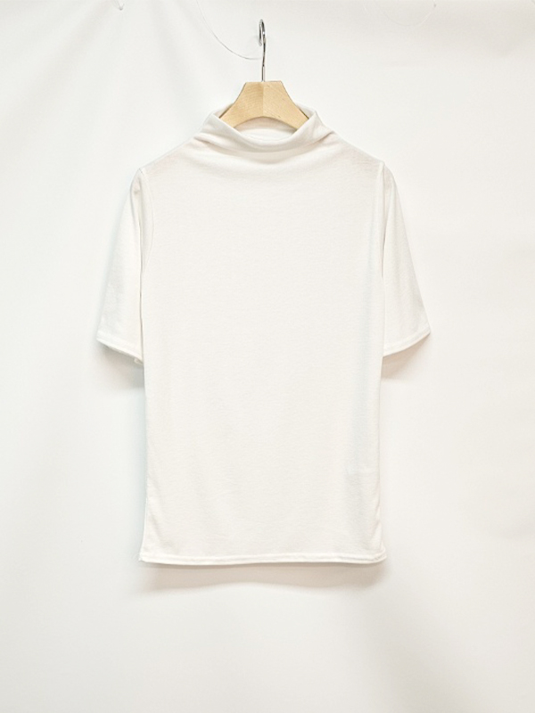 モックネック半袖Tシャツ | 詳細画像10